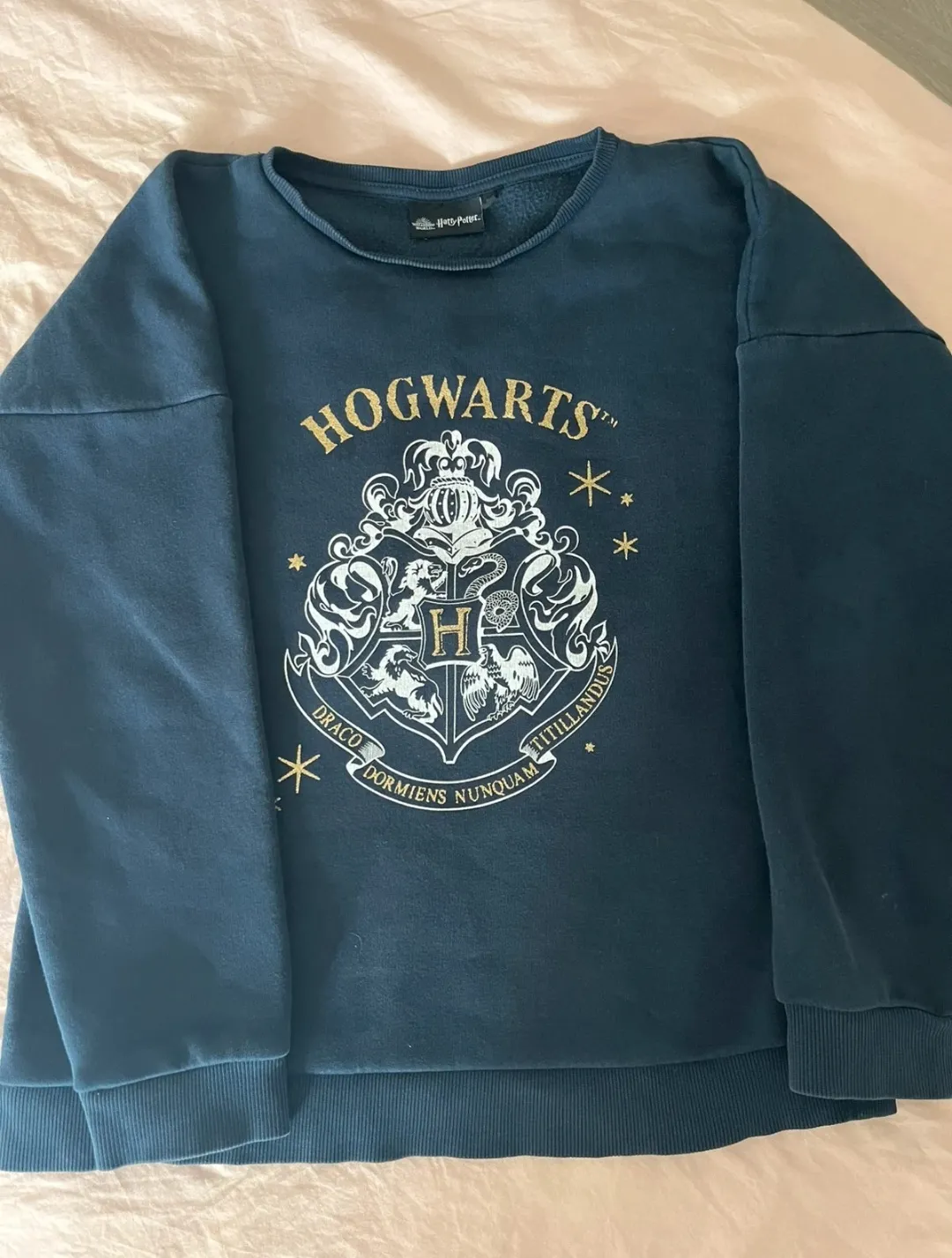 Sweat-shirt bleu marine Harry Potter Poudlard