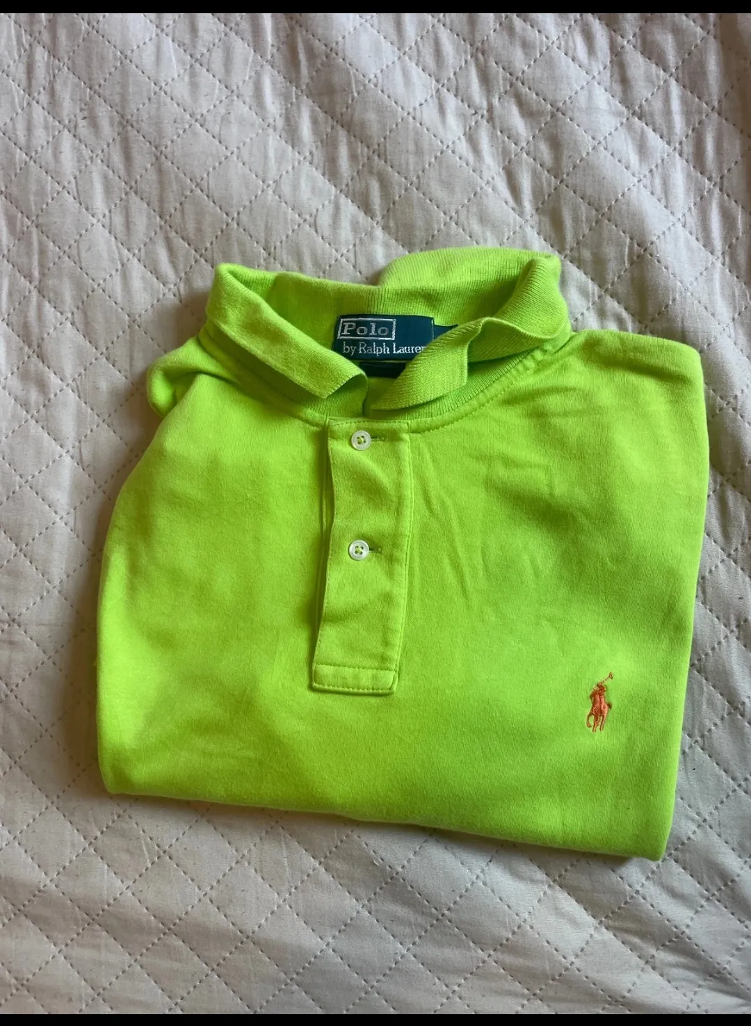 Polo Ralph Lauren vert fluo
