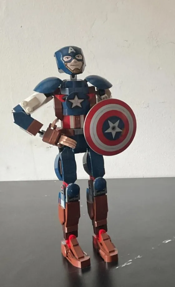 Figurines articulées Marvel Captain America Ironman 3