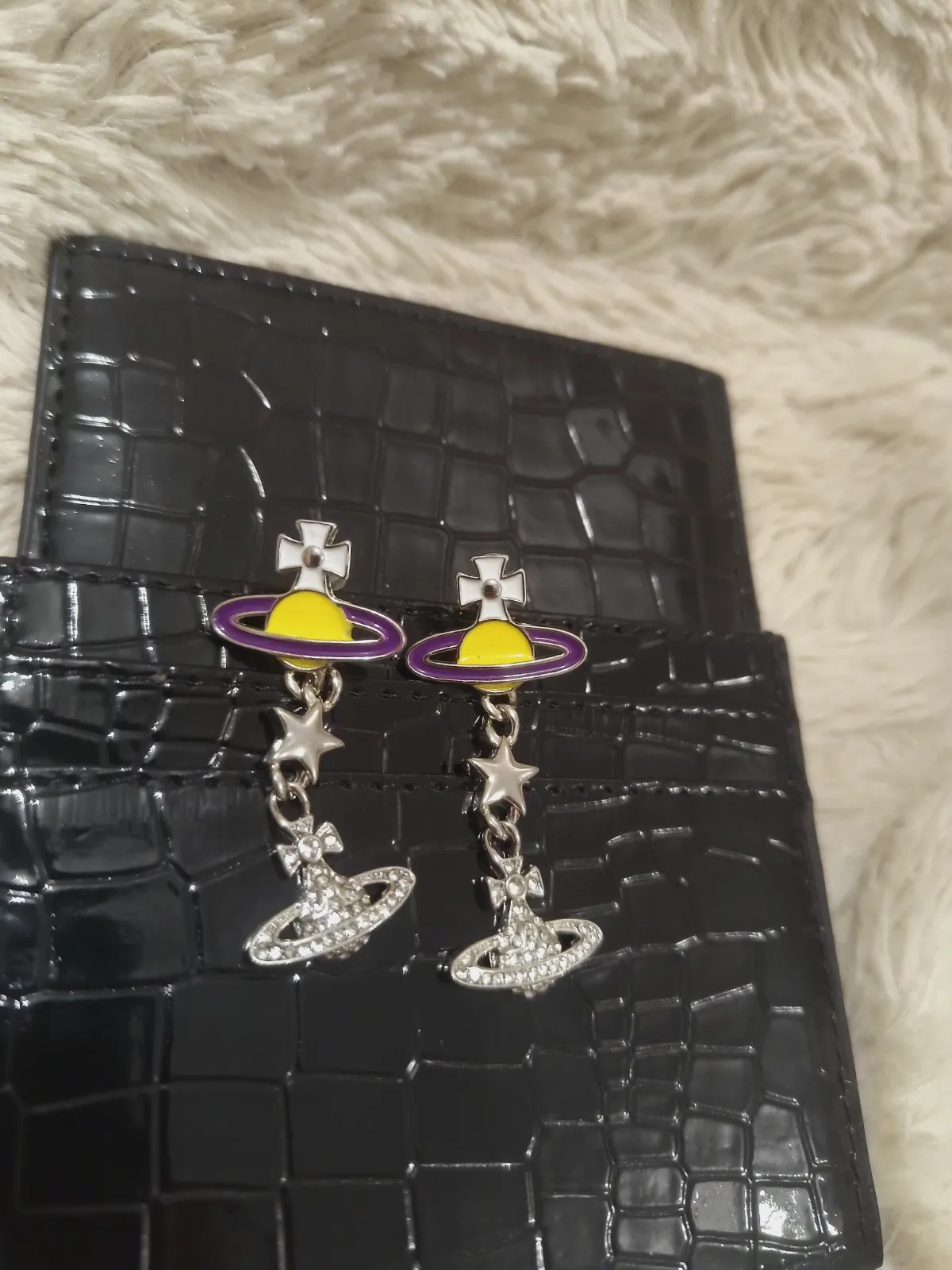 Boucles d'oreilles pendantes orb Vivienne Westwood – Vivienne Westwood – taille Taille unique 6
