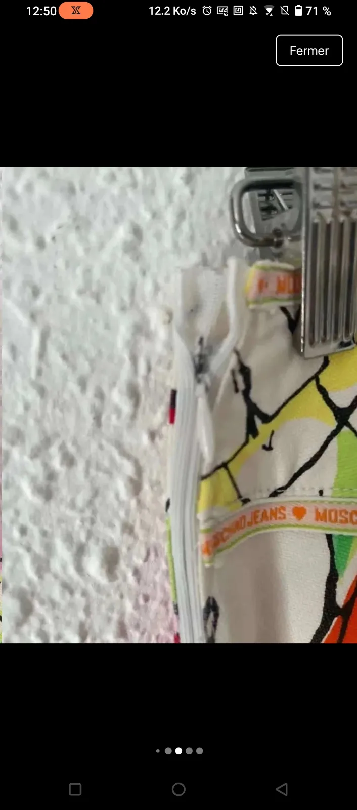 Moschino Pantalon Fruits Coloré Imprimé 8
