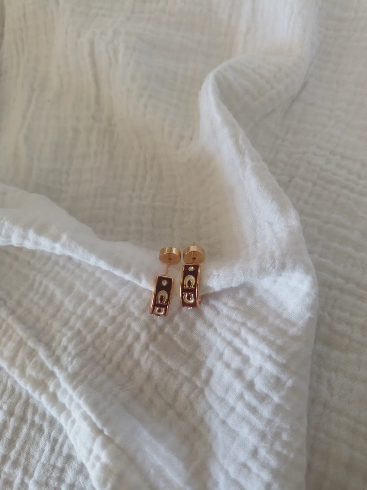Boucles d'oreilles de la marque coach neuve – Coach 6