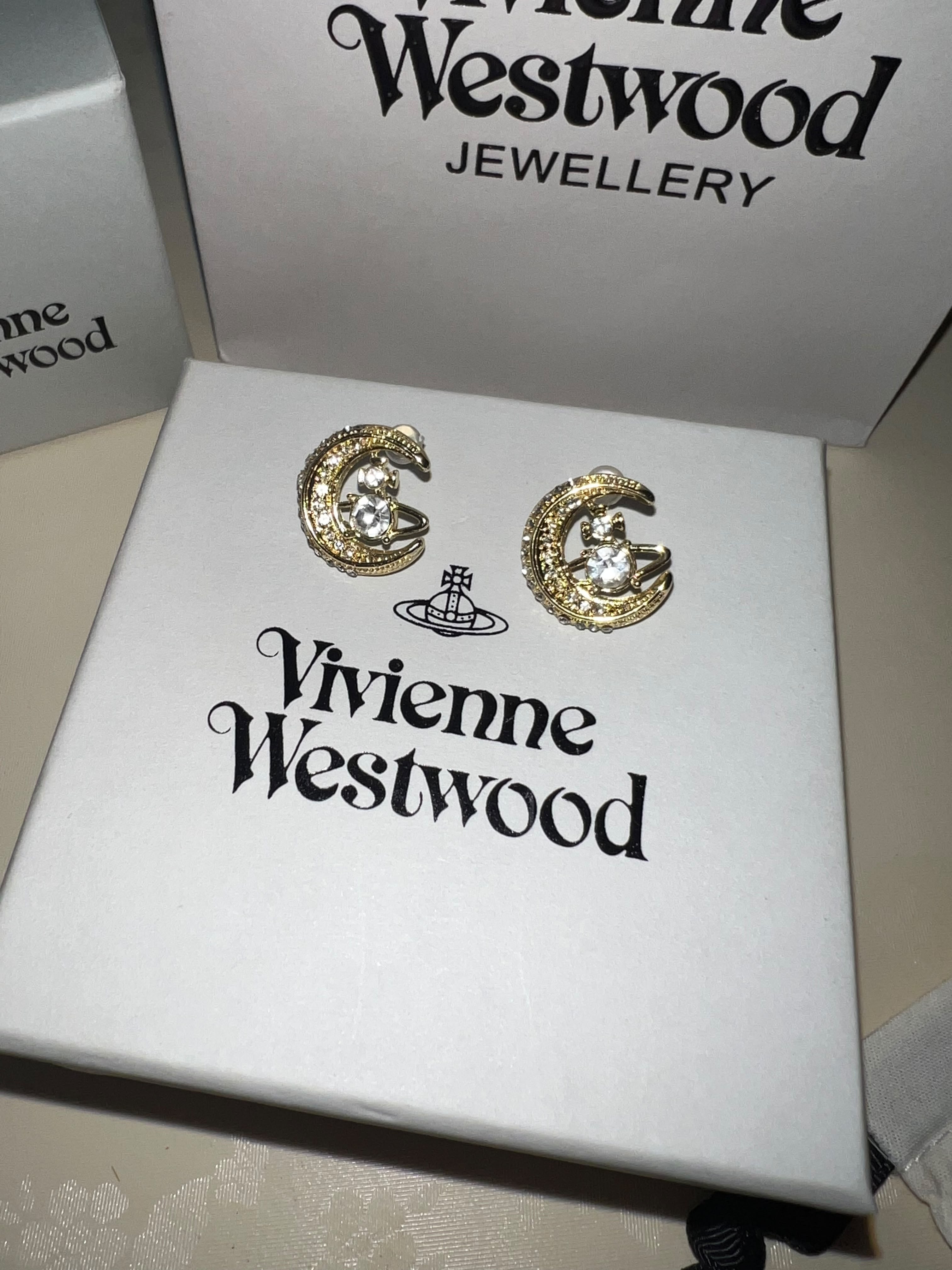 Boucles d'oreilles Vivienne Westwood doré 8
