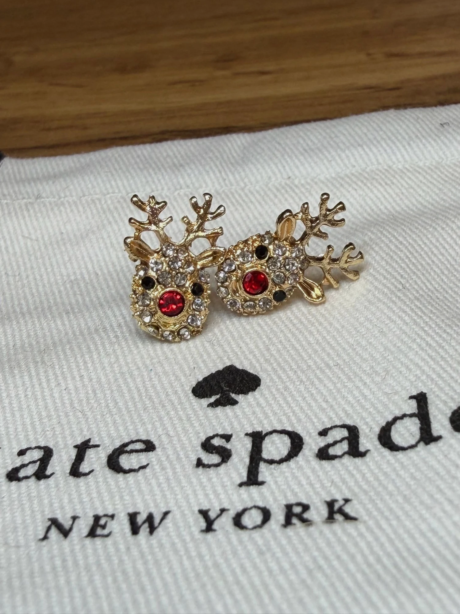 Boucles d'oreilles renne Kate Spade New York
