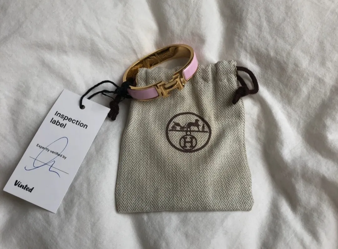 Bracelet Hermès Clic H - GM Or Rose 2