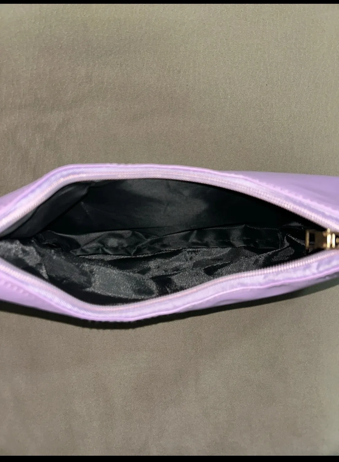 Lavender Shoulder Bag Hobo Style 3