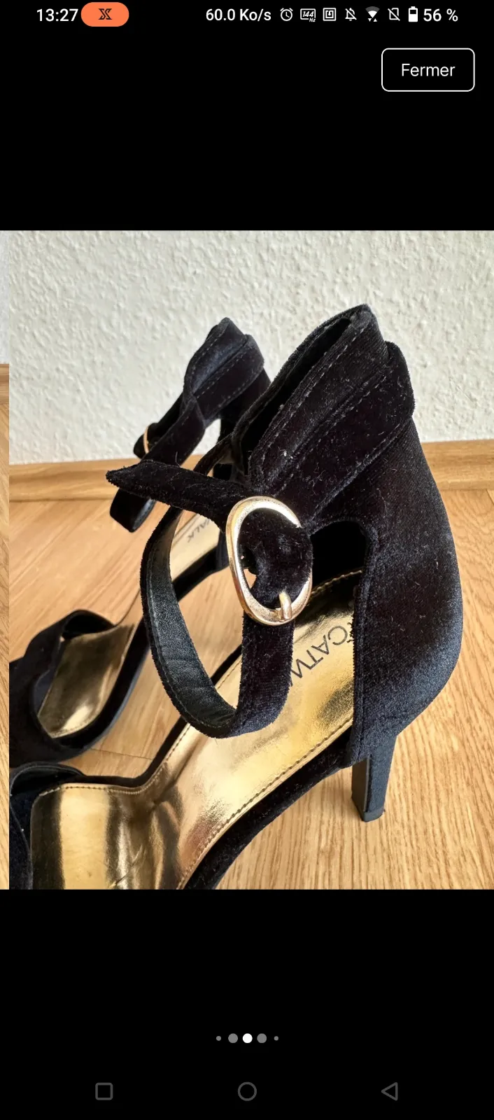 Lot de 4 paires de chaussures femme 8