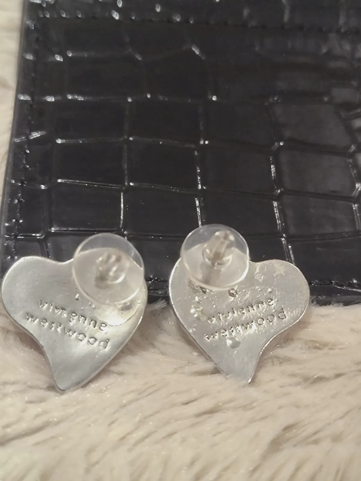 Boucles d'oreilles cœur Vivienne Westwood roses – Vivienne Westwood – taille Taille unique 6