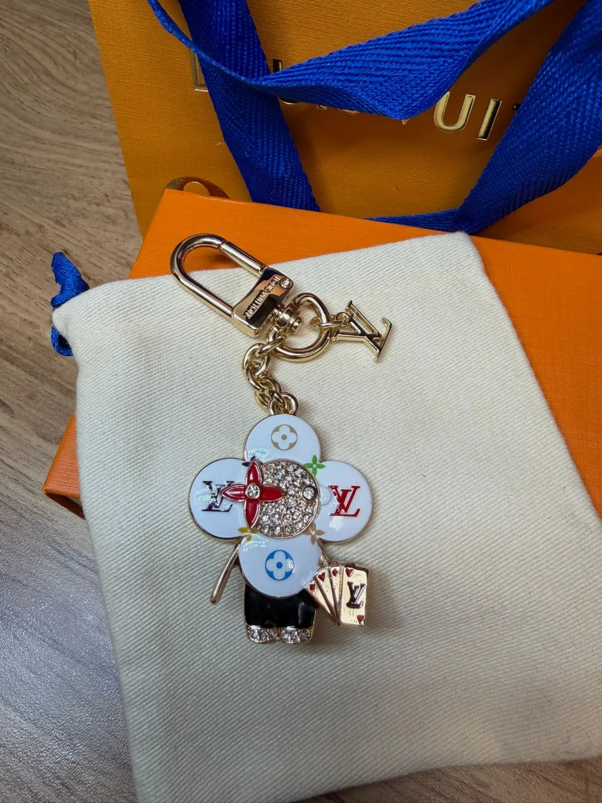 Porte-clés bijou de sac Louis Vuitton Vivienne – Louis Vuitton 3