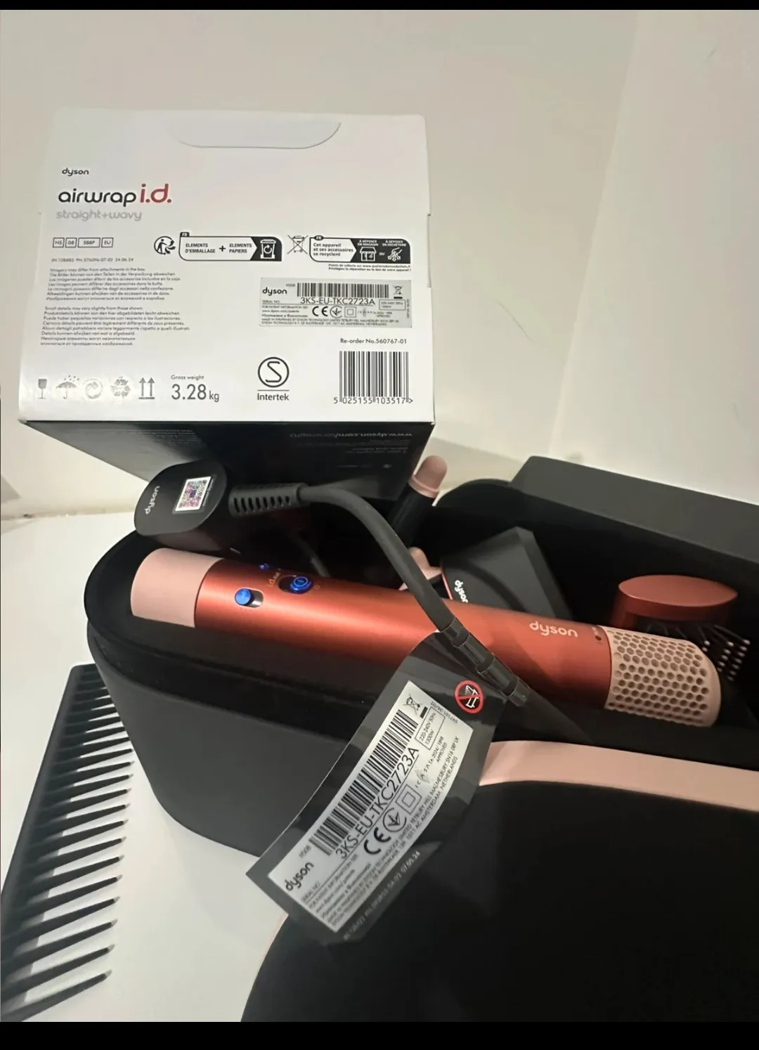 Dyson Airwrap Complete coffret styler colle NEUF 3