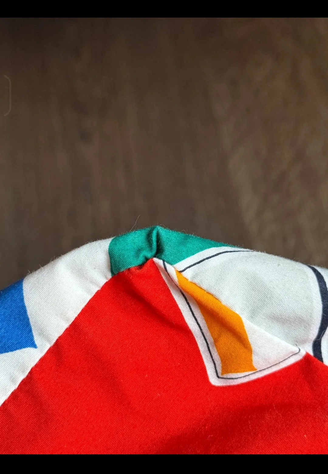 Sac à main Hermès coloré motif géométrique 7