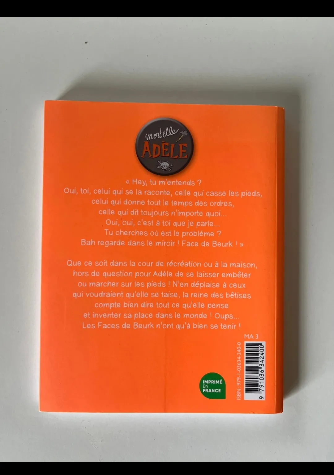 Mortelle Adèle Tome 19 : Face de Beurk ! 2