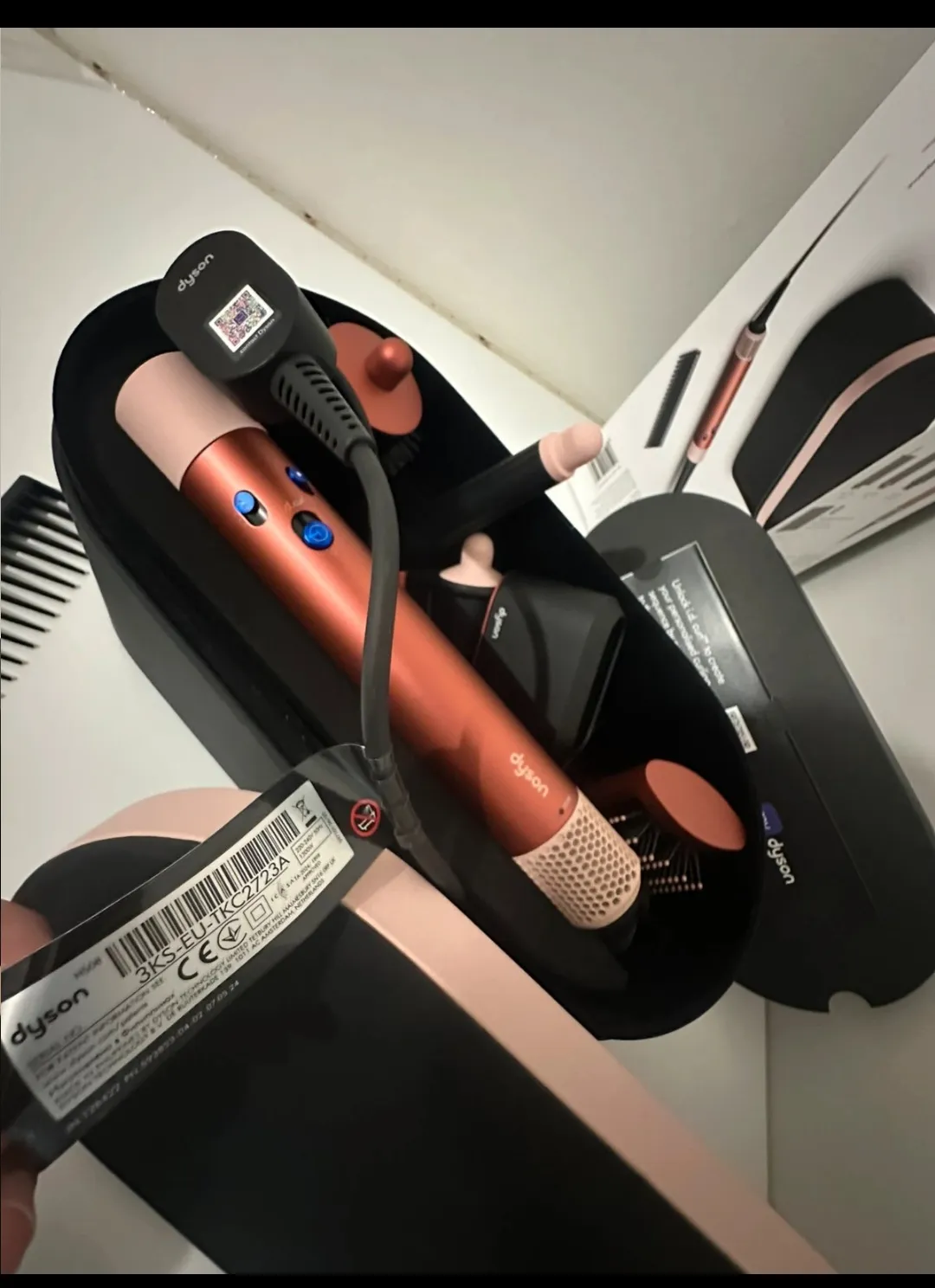 Dyson Airwrap Complete coffret styler colle NEUF 4