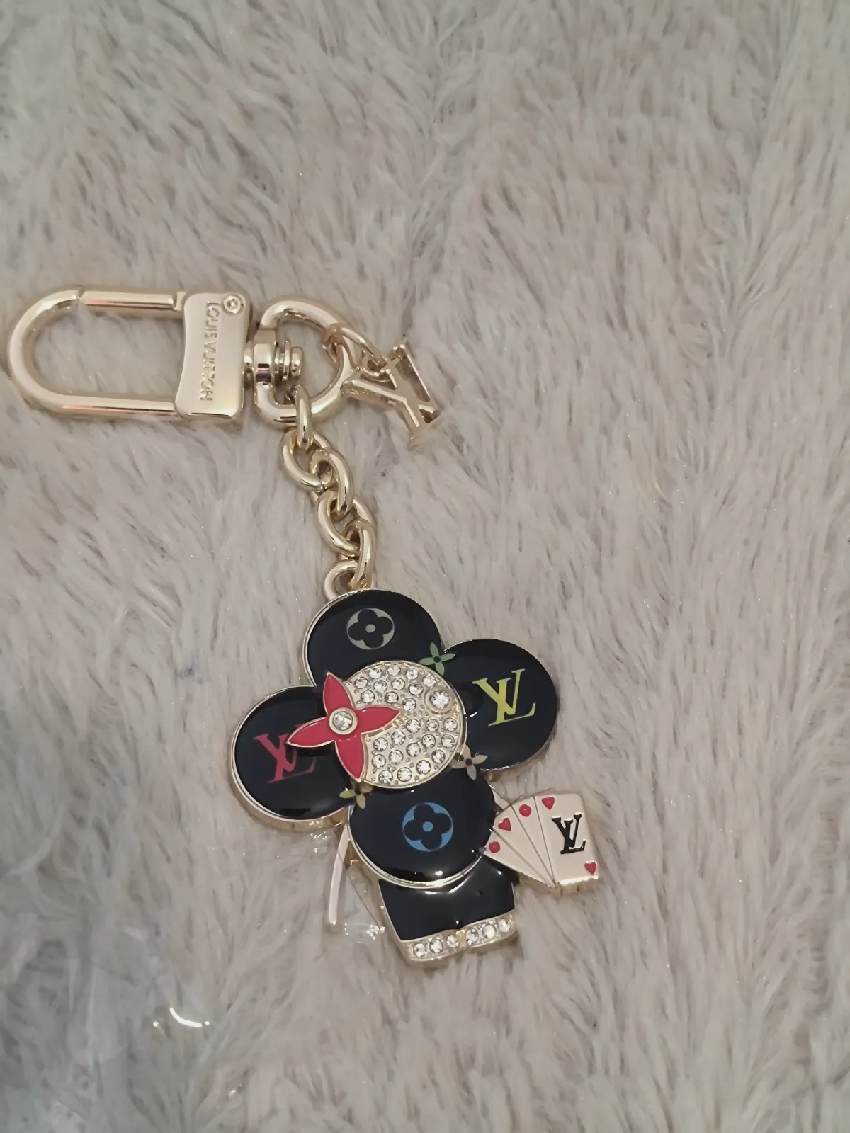 Porte-clés bijou de sac Louis Vuitton Vivienne Casino – Louis Vuitton – taille Taille unique 3