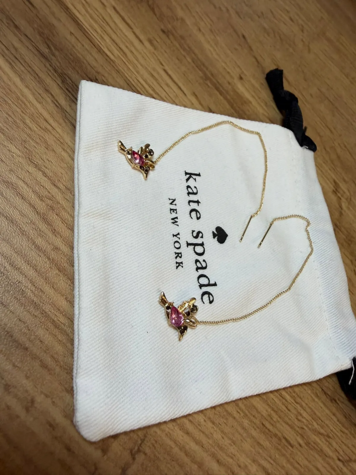 Boucles d'oreilles chaînettes Colibri Kate Spade – Kate Spade – taille Taille unique 3