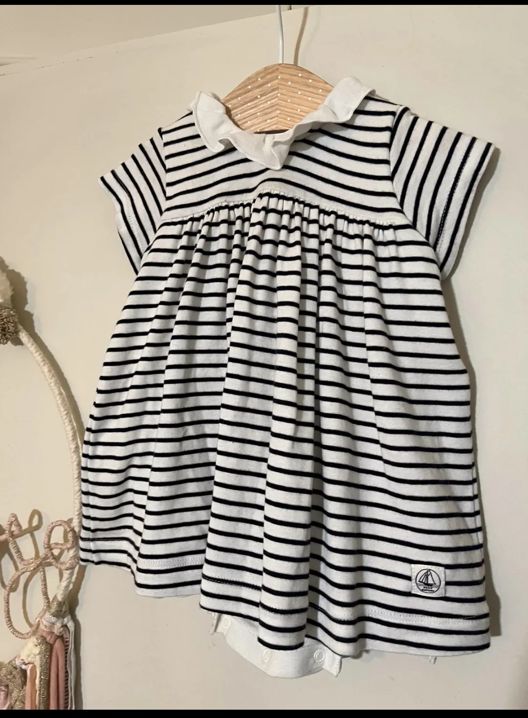 Robe Petit Bateau rayée avec bloomer