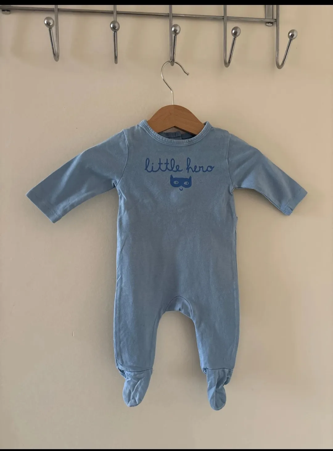 Pyjama bébé bleu Little Hero