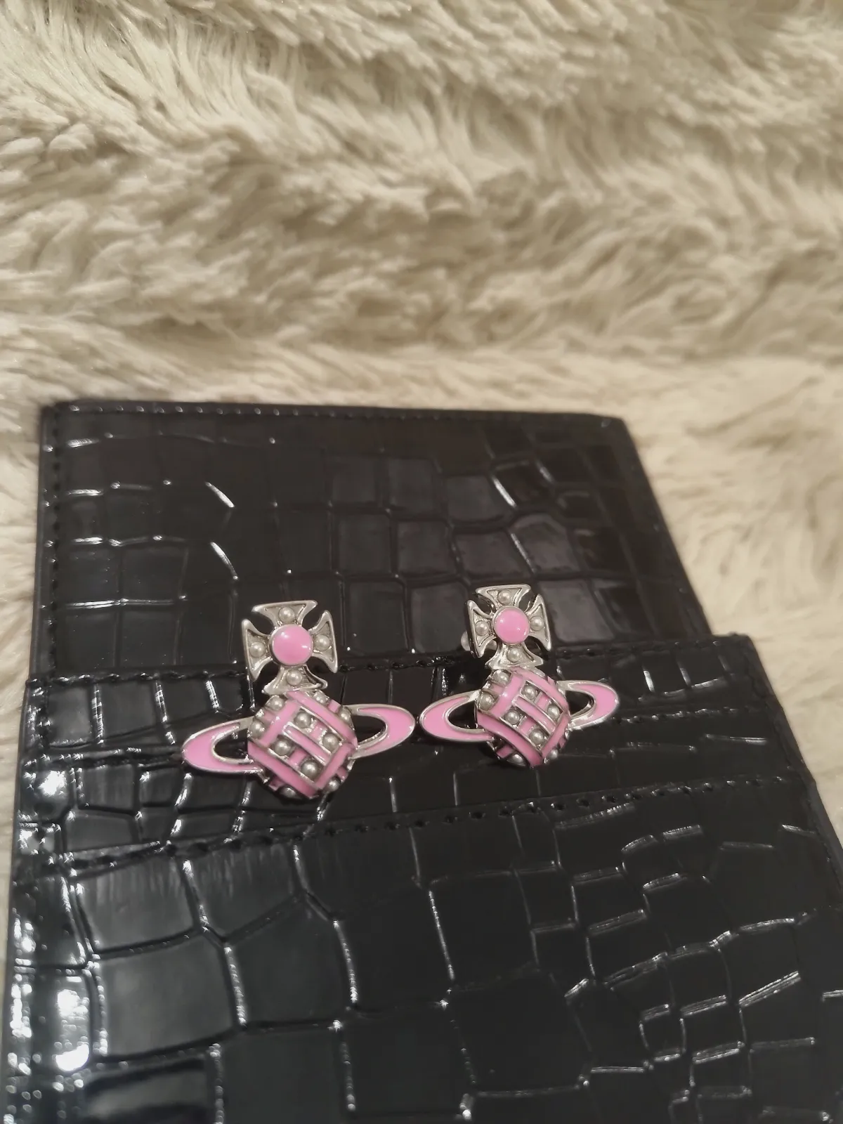 Boucles d'oreilles Vivienne Westwood orbe rose – Vivienne Westwood – taille Taille unique 8