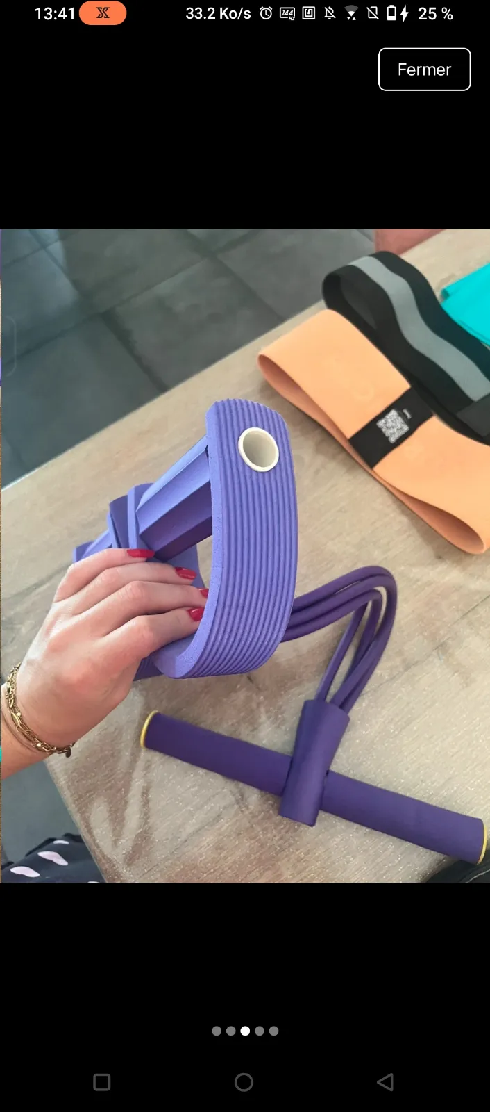 Lot bandes élastiques Kaitan fitness 3