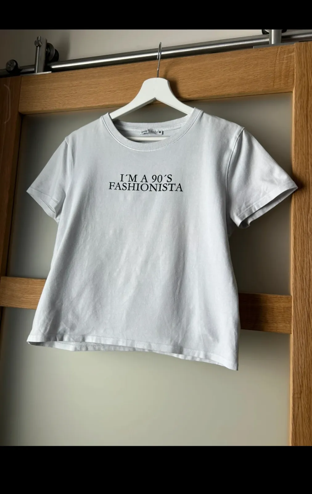 T-shirt blanc I'm a 90's fashionista