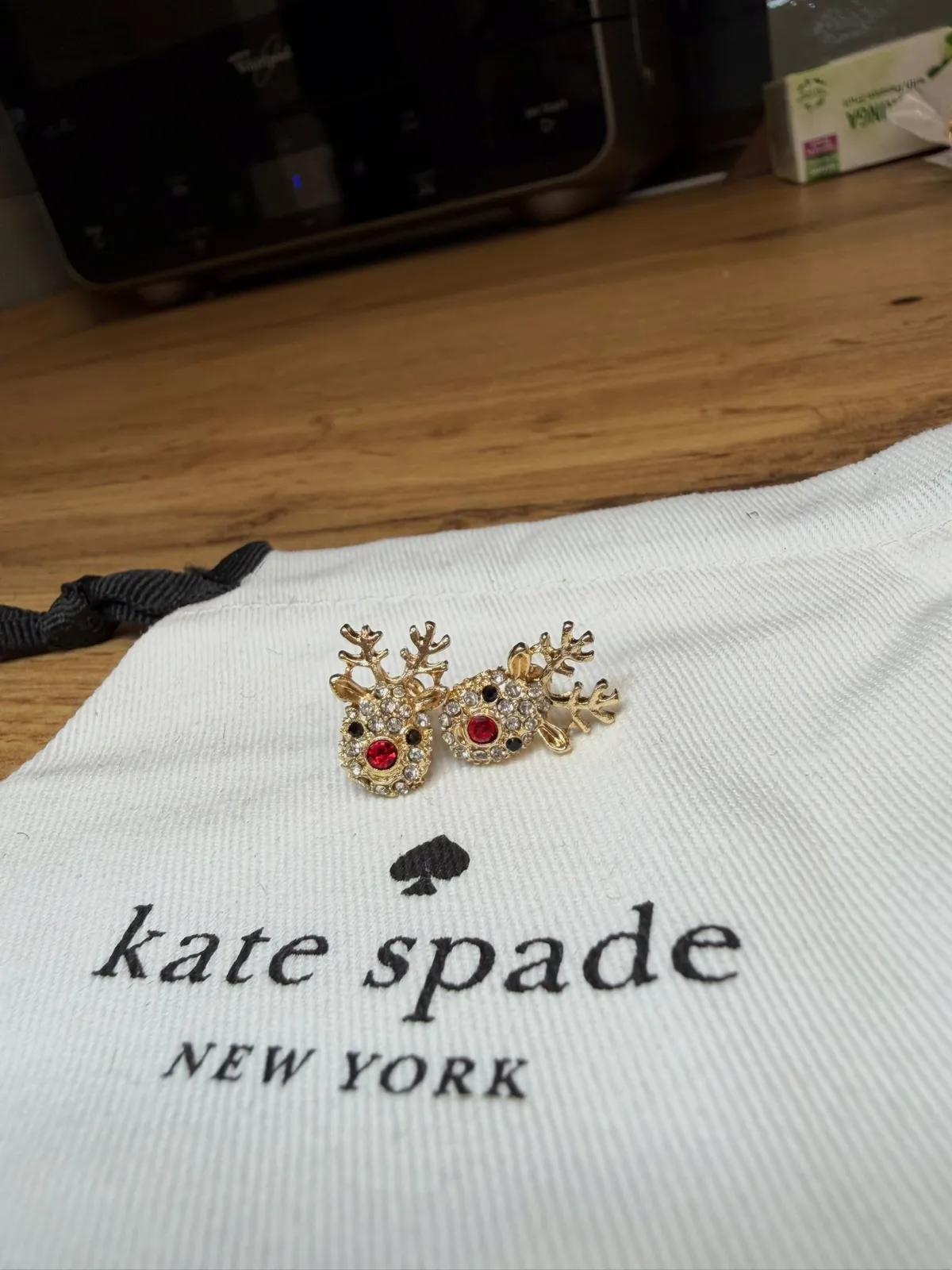 Boucles d'oreilles renne Kate Spade New York – Kate Spade – taille Taille unique 6