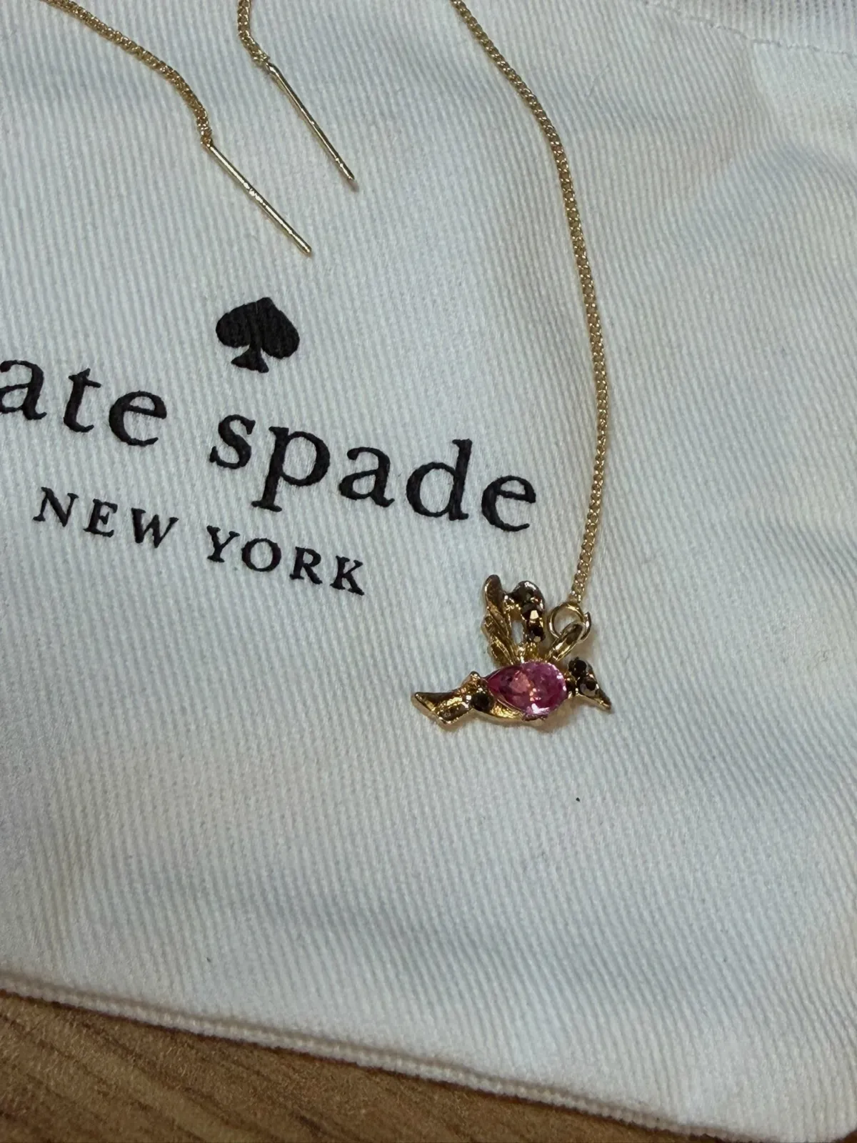 Boucles d'oreilles chaînettes Colibri Kate Spade – Kate Spade – taille Taille unique 7