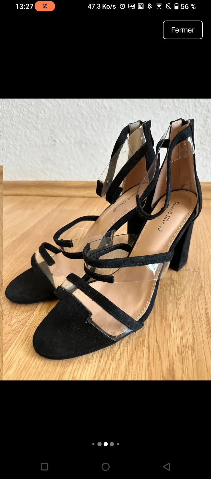 Lot de 4 paires de chaussures femme 7