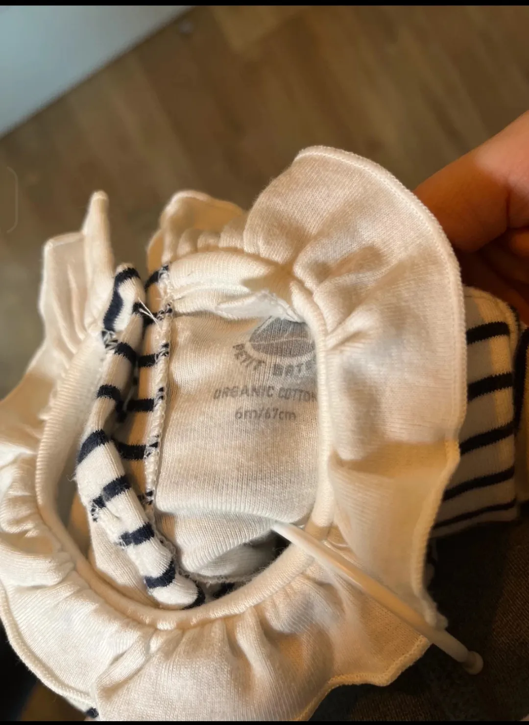 Robe Petit Bateau rayée avec bloomer 3