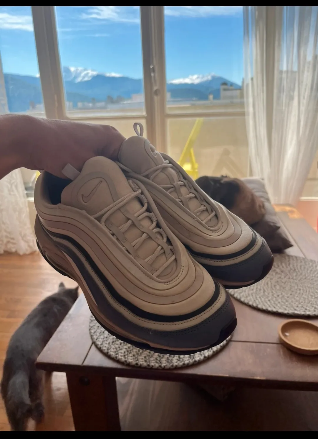 Nike Air Max 97 beige et noir