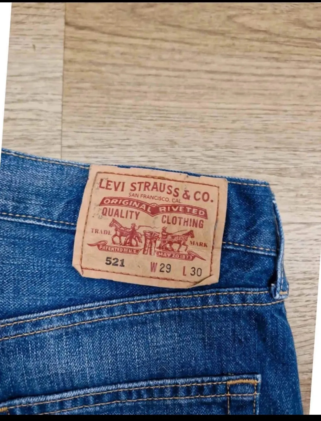Jean Levi's 521 bleu 3