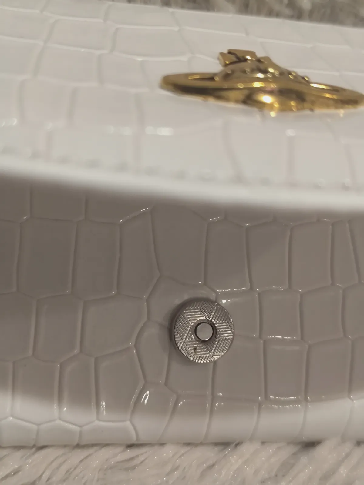 Portefeuille blanc effet crocodile Vivienne Westwood – Vivienne Westwood – taille Taille unique 8