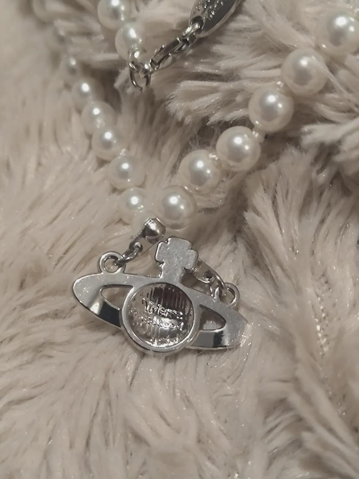 Collier de perles Vivienne Westwood avec pendentif orb – Vivienne Westwood – taille Taille unique 7