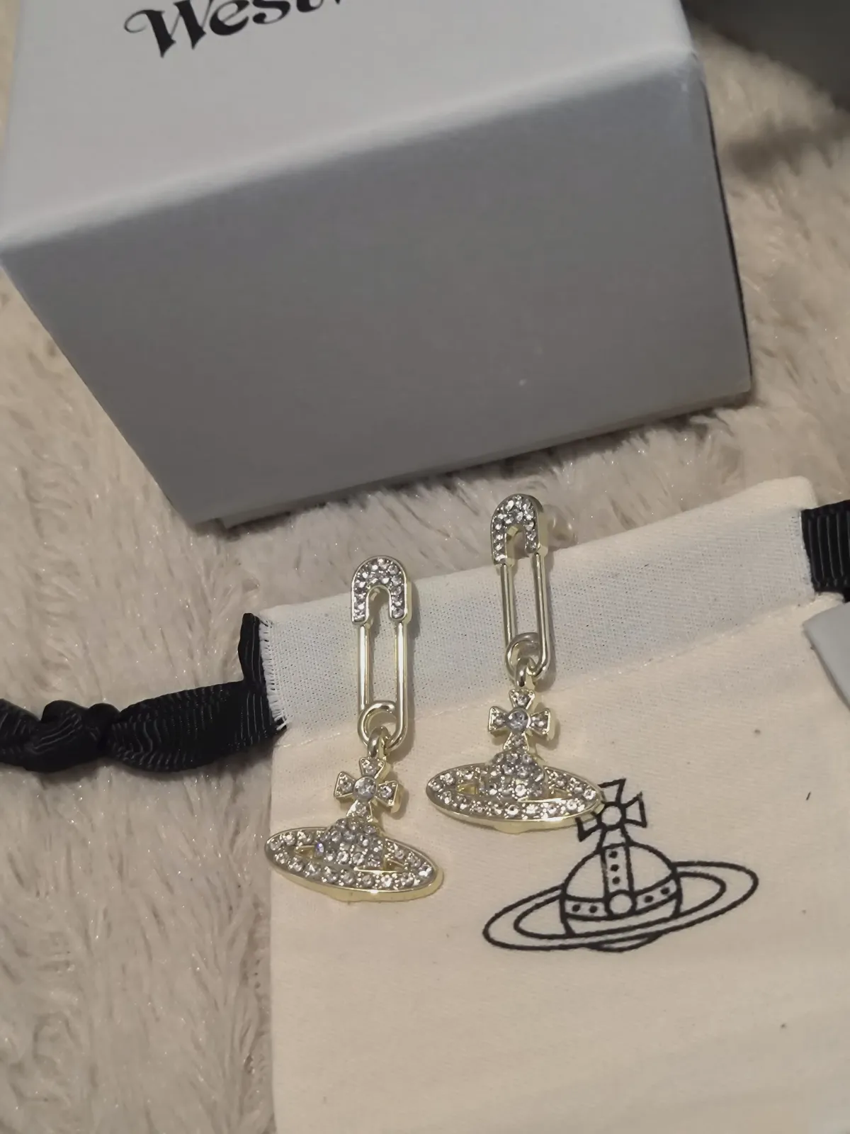 Boucles d'oreilles Vivienne Westwood pendentif orbe – Vivienne Westwood – taille Taille unique 2
