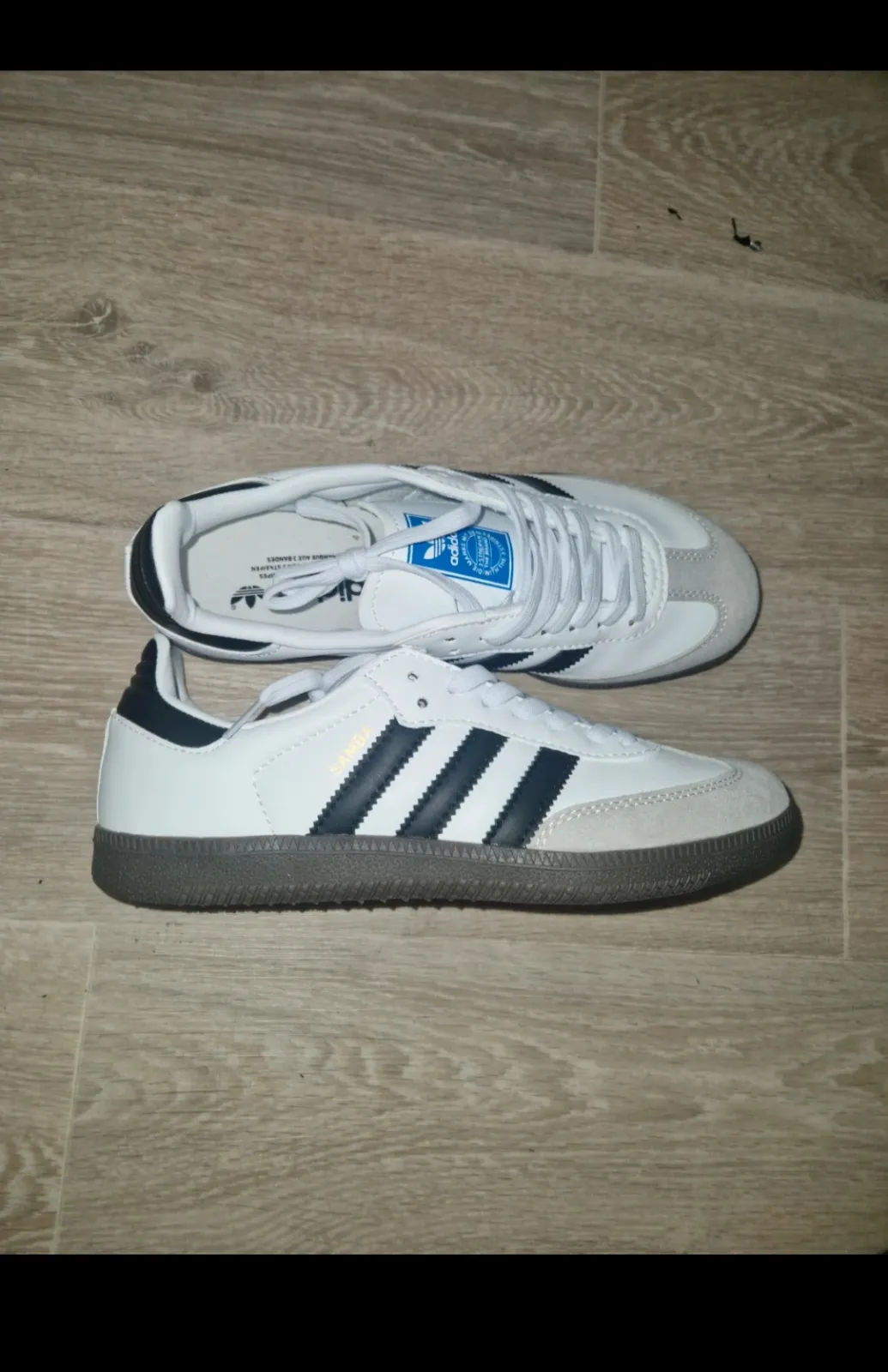 Adidas Samba blanc et noir