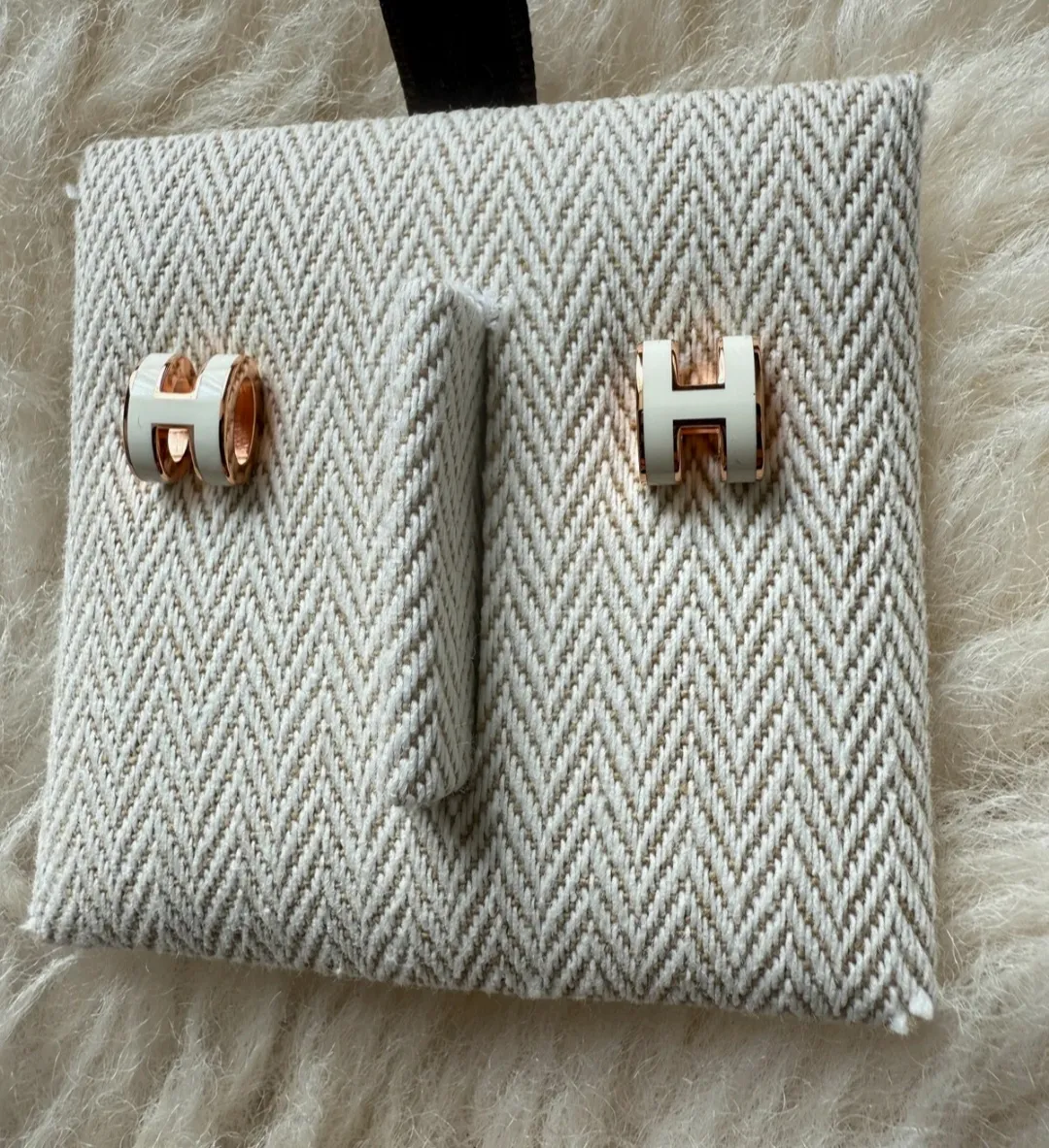 Hermès Le Plaqué Or Rose bijoux 6