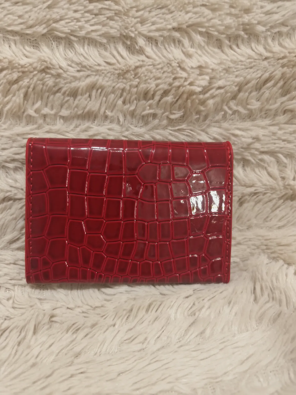 Portefeuille Vivienne Westwood en cuir verni rouge – Vivienne Westwood – taille Taille unique 2