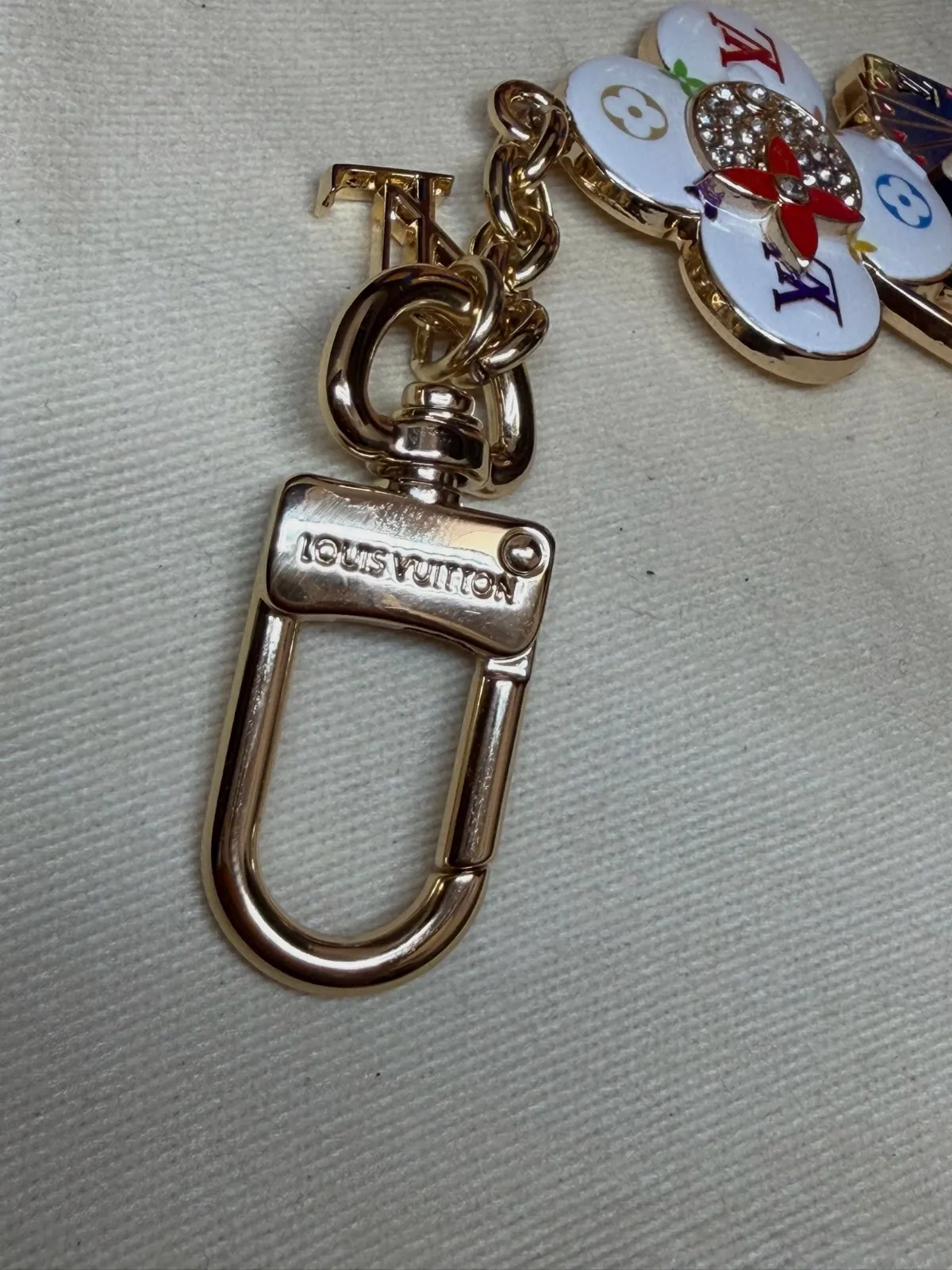 Porte-clés bijou de sac Louis Vuitton Vivienne – Louis Vuitton 4