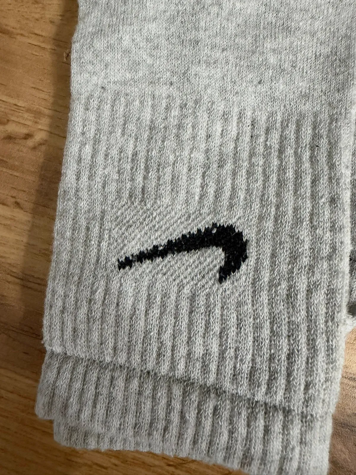 Chaussettes hautes Nike en maille grise – Nike – taille Taille unique 4