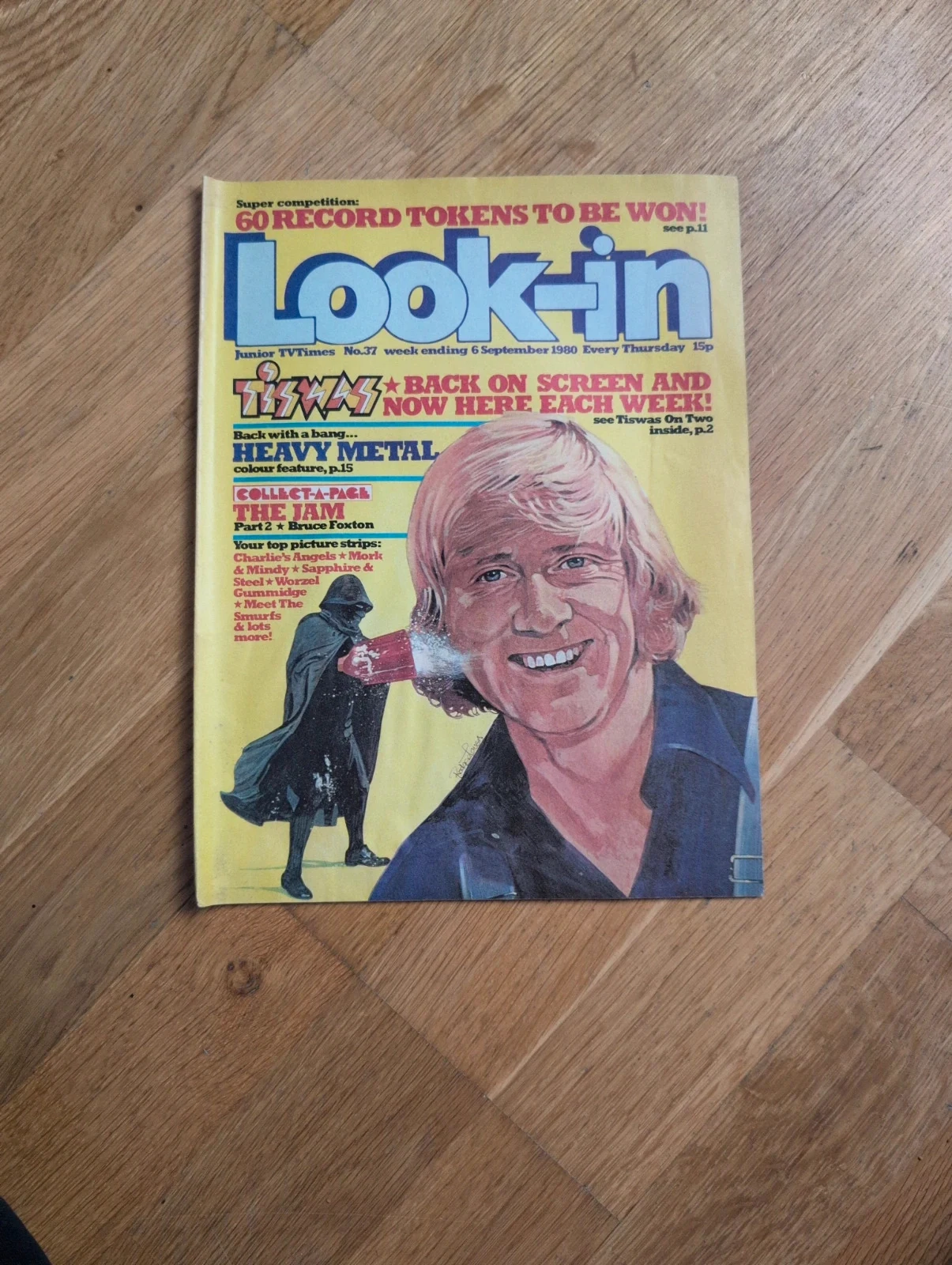 Vintage Look-in magazine from September 1980