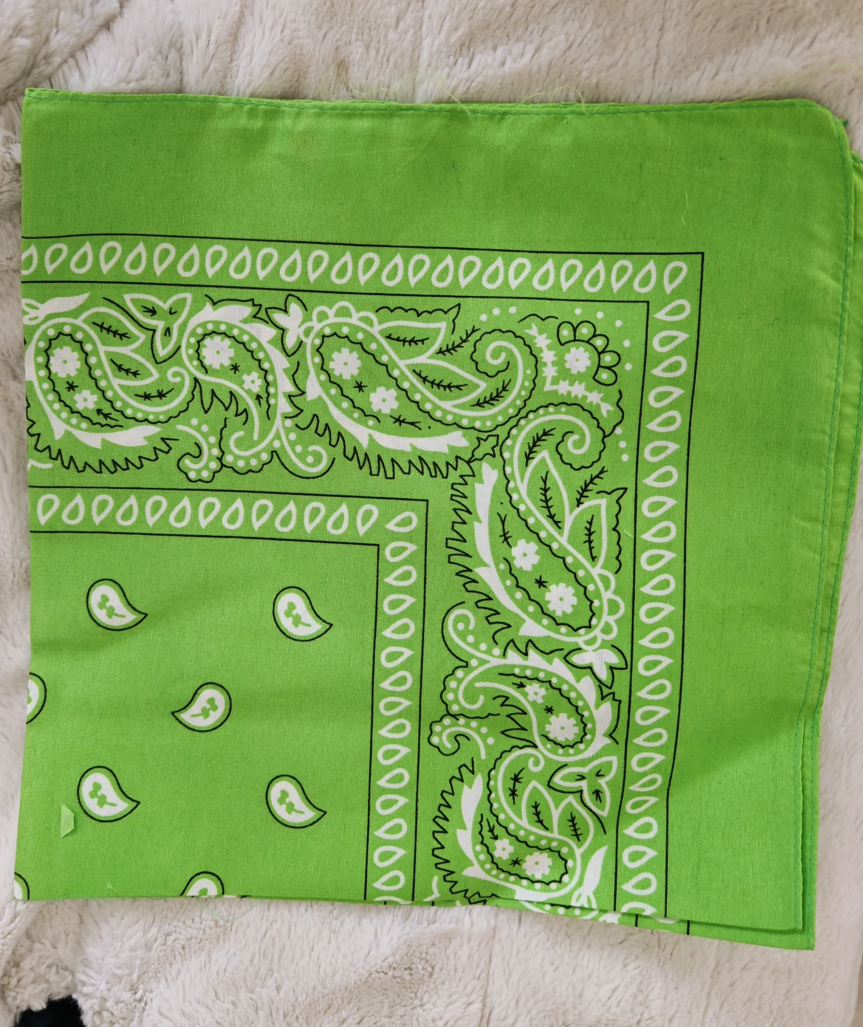 Lot of 3 Paisley Bandana Scarves