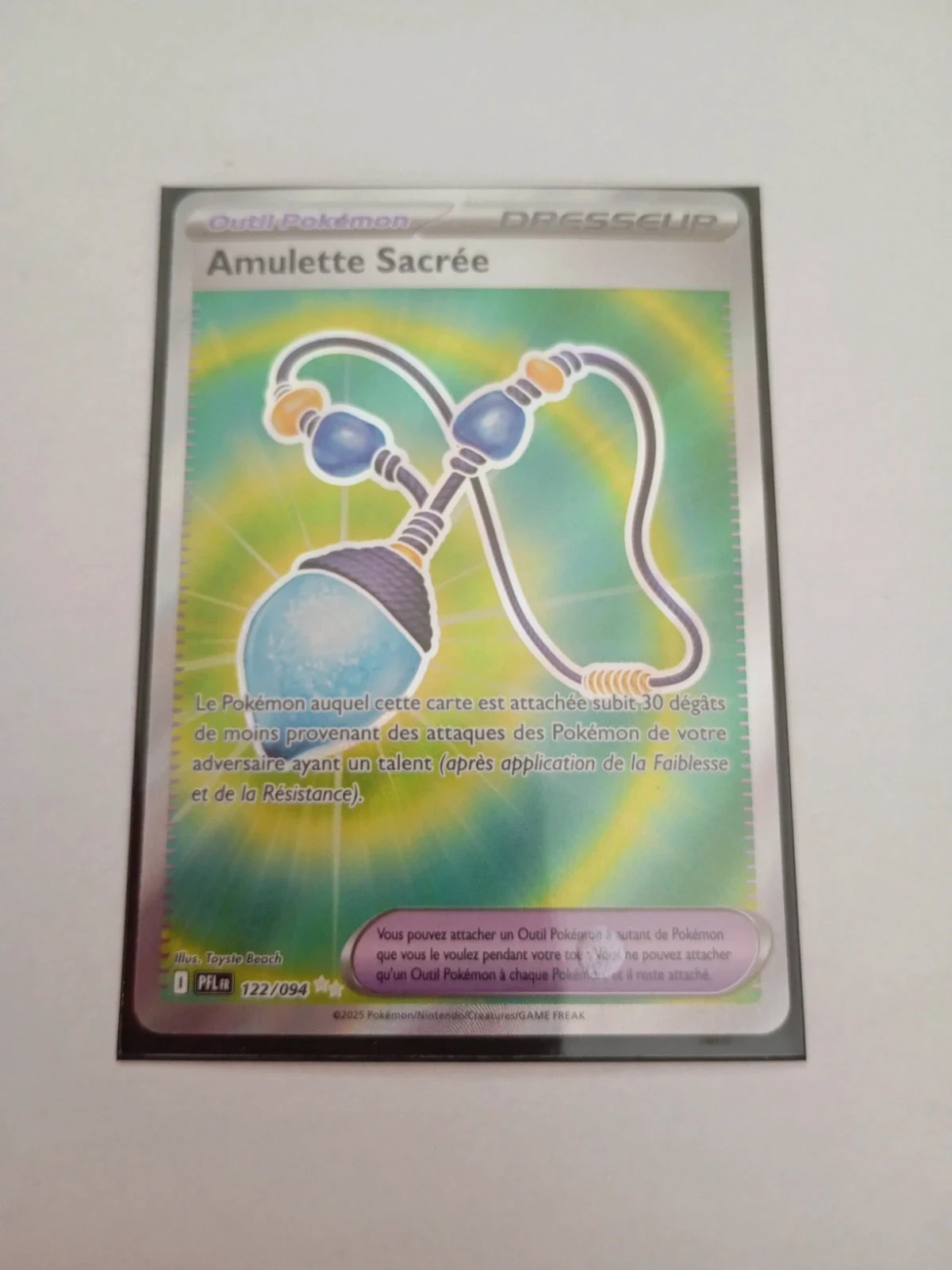 Carte Amulette Sacrée pokémon – Pokémon
