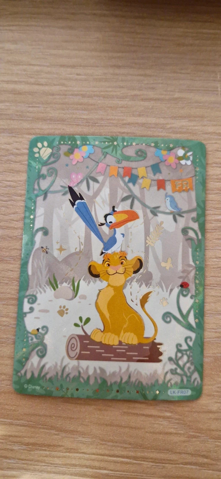 Carte le roi lion – Cardfun