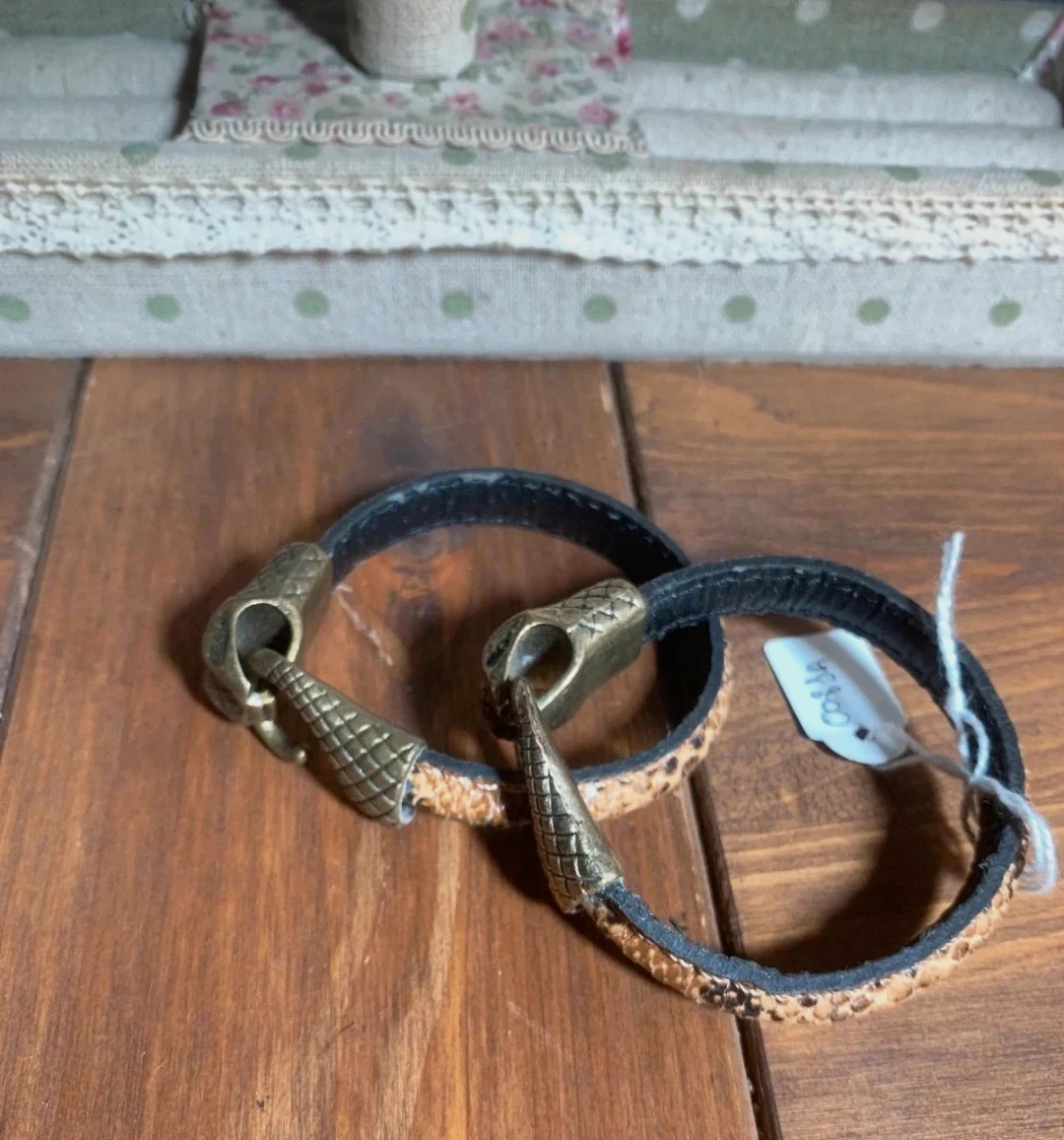 Pareja de Pulseras de serpiente | Snake Couple Bracelets | Bracelets Serpent en Paire