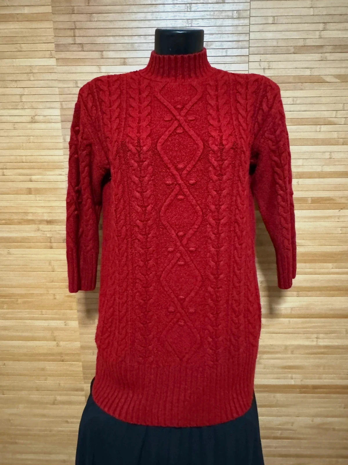 Divino jersey largo rojo marca papaya talla M 😍