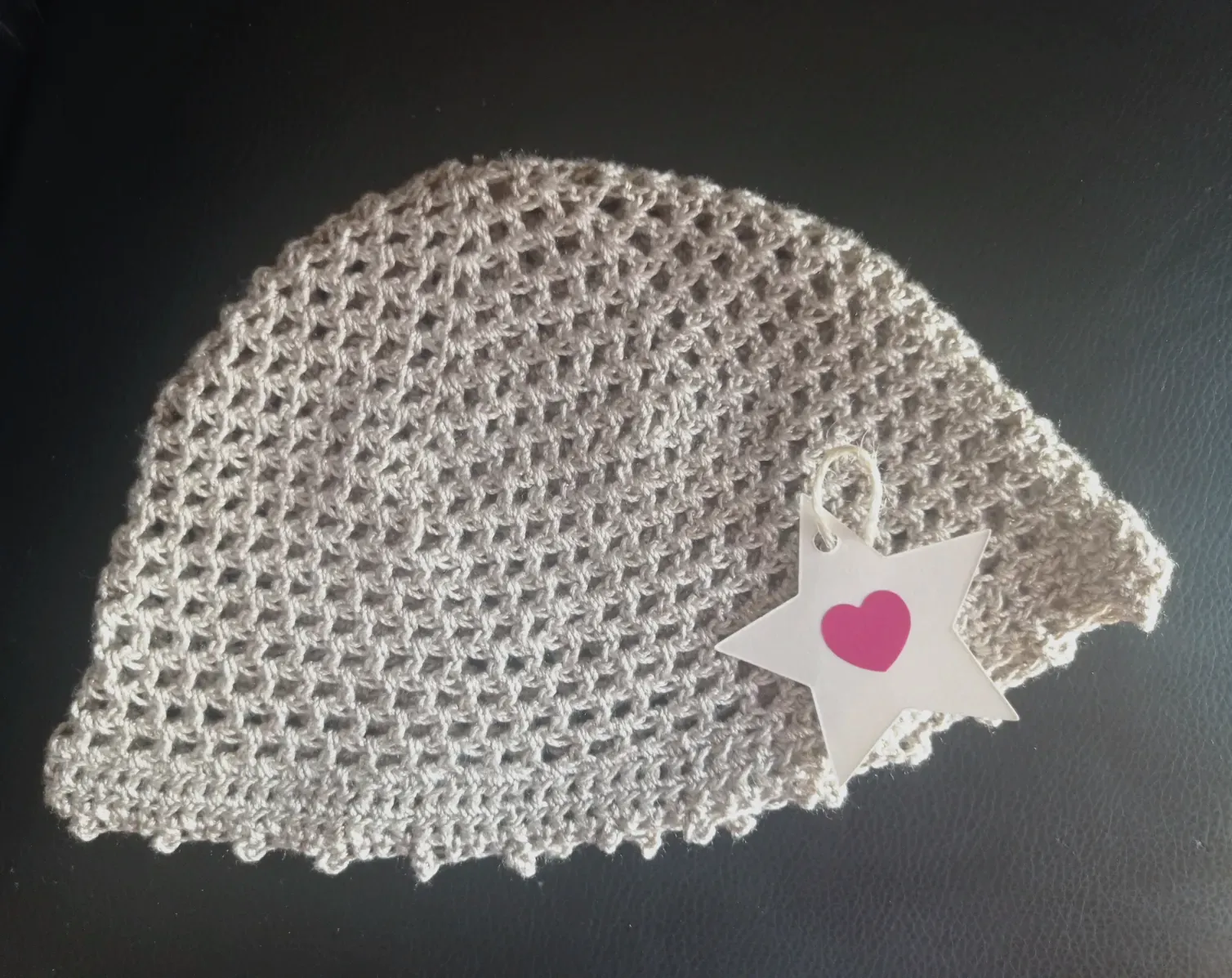 Casquete crochet – Fait main – taille Taille unique 3