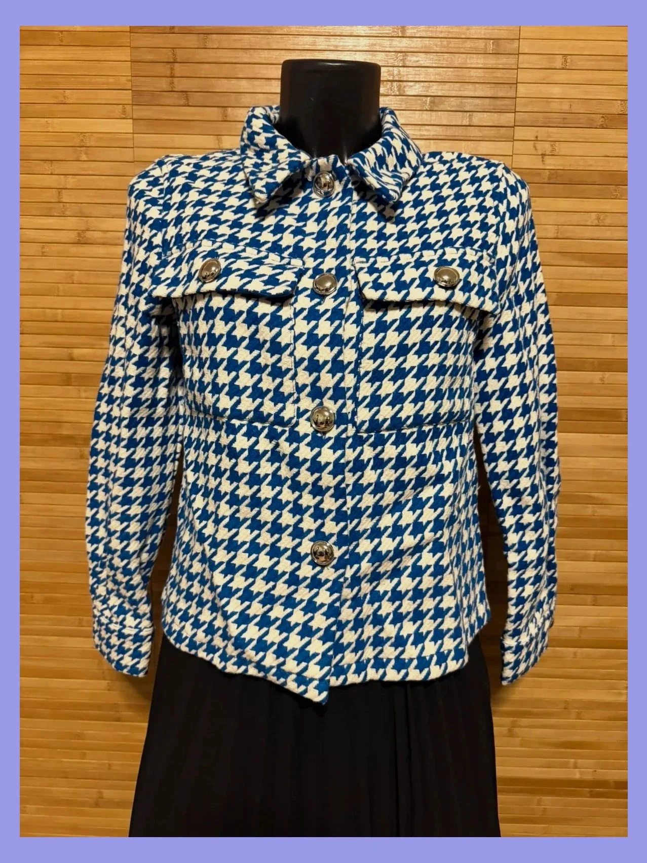 Blazer tela tweed de F&F talla 36 😍