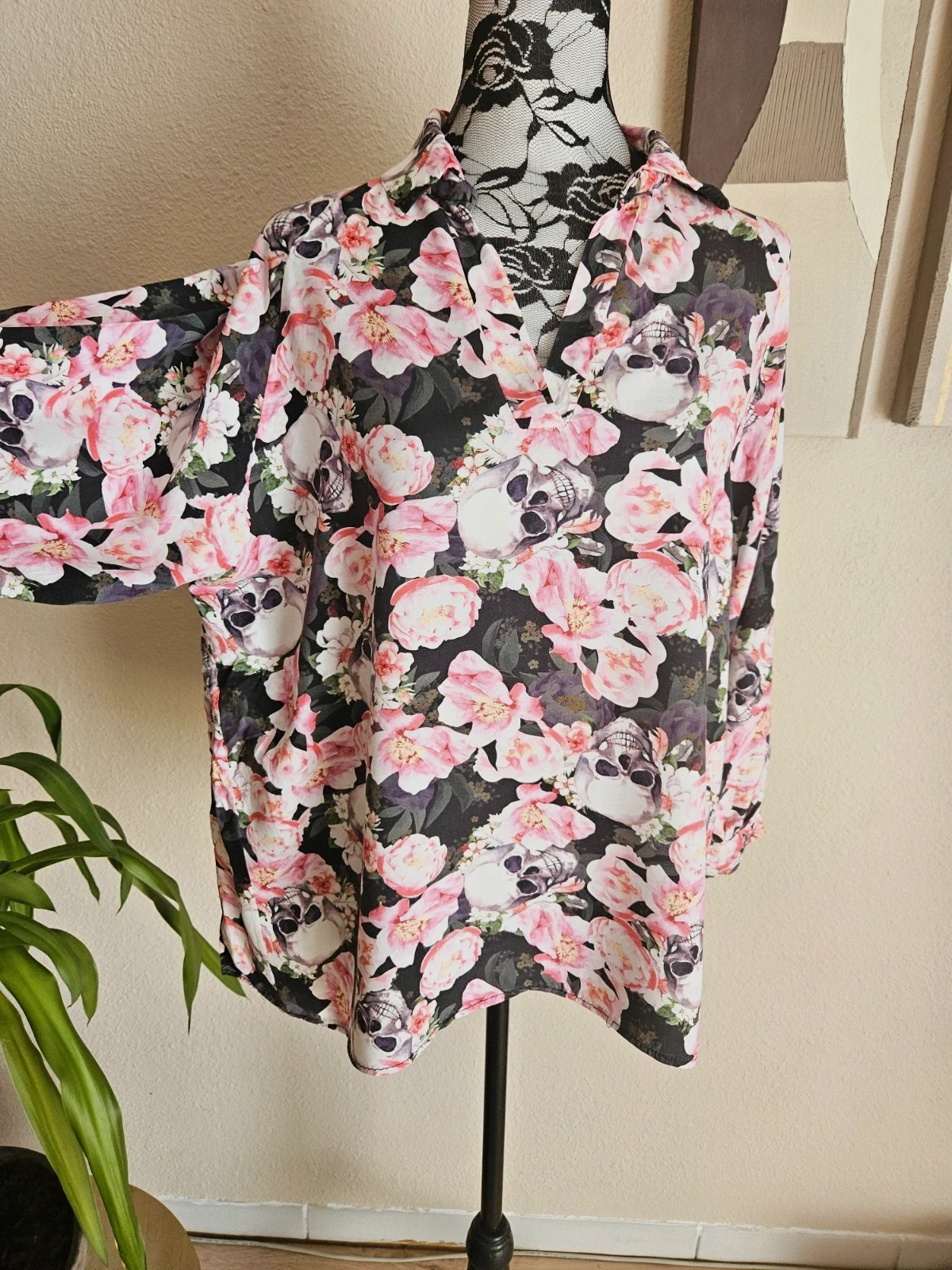 Magnifique blouse 🌸oversize🌸TU 38 au 42 – April vintage – taille L / 40 / 12