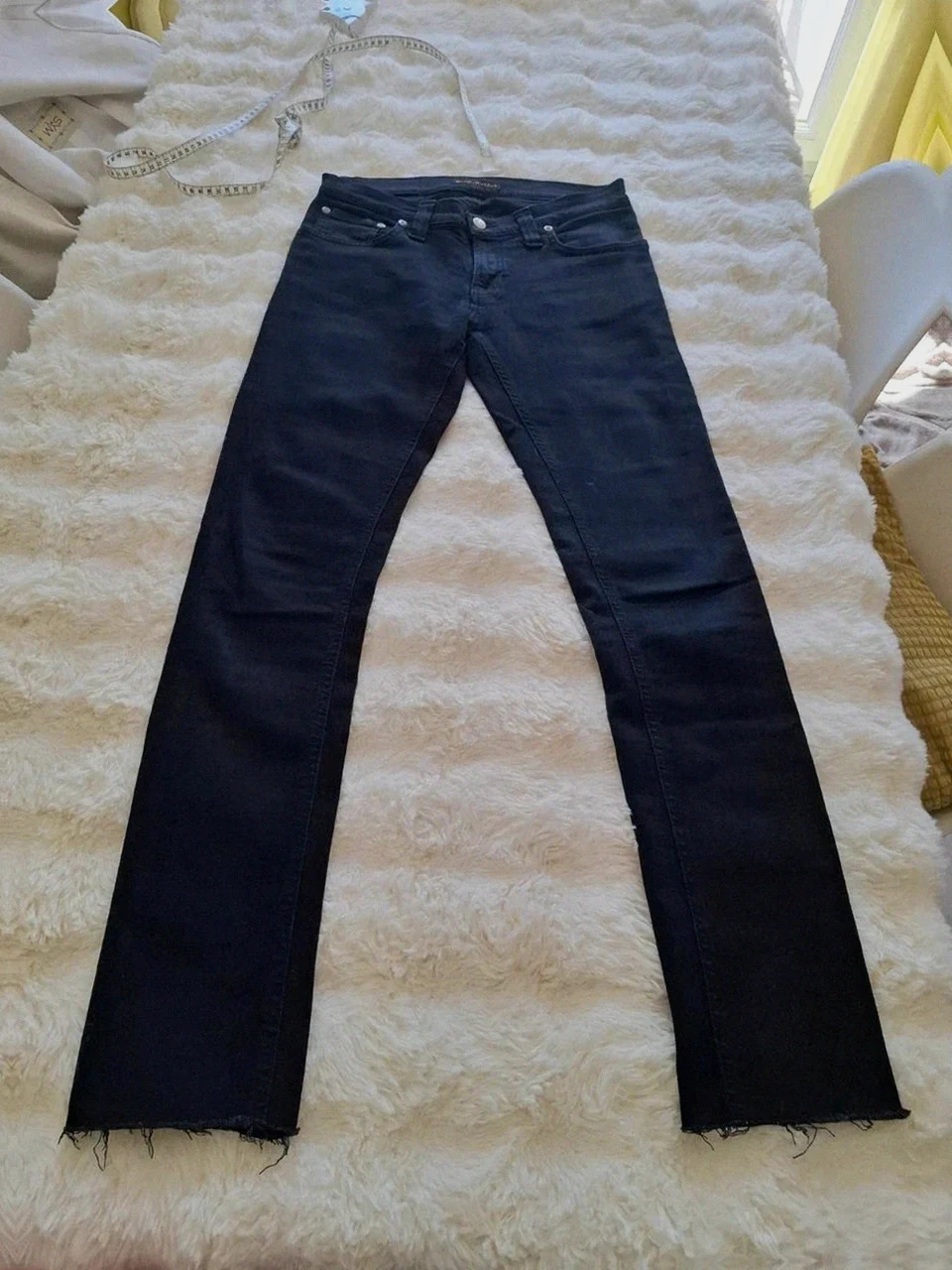 Jean Slim Nudie Jeans - Noir Délavé - W27 L34 – Nudie Jeans – taille W27 | FR 36