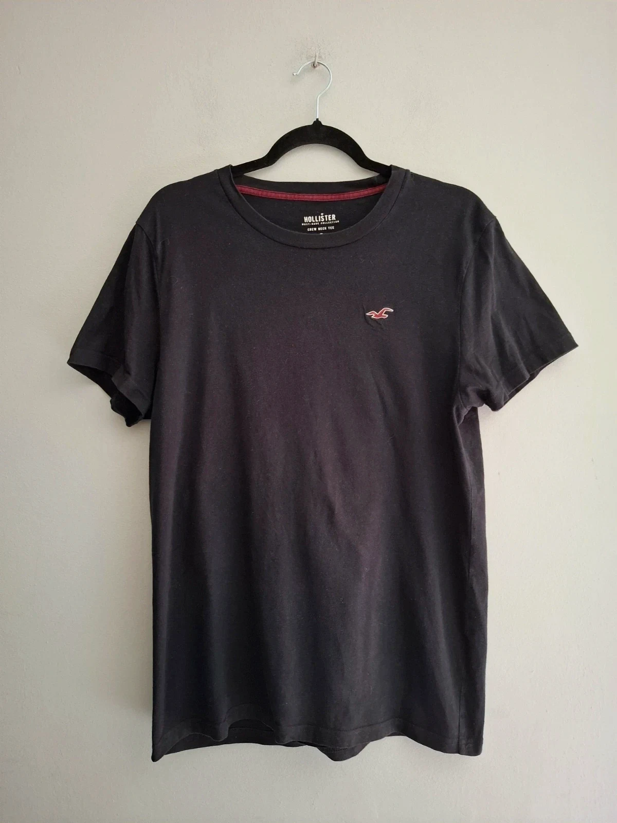 Camiseta Hollister Negra Talla M