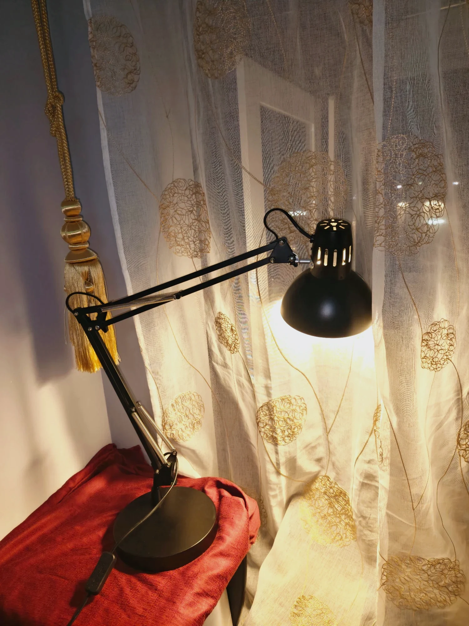 Grande Lampe de bureau articulée noire inspire 
